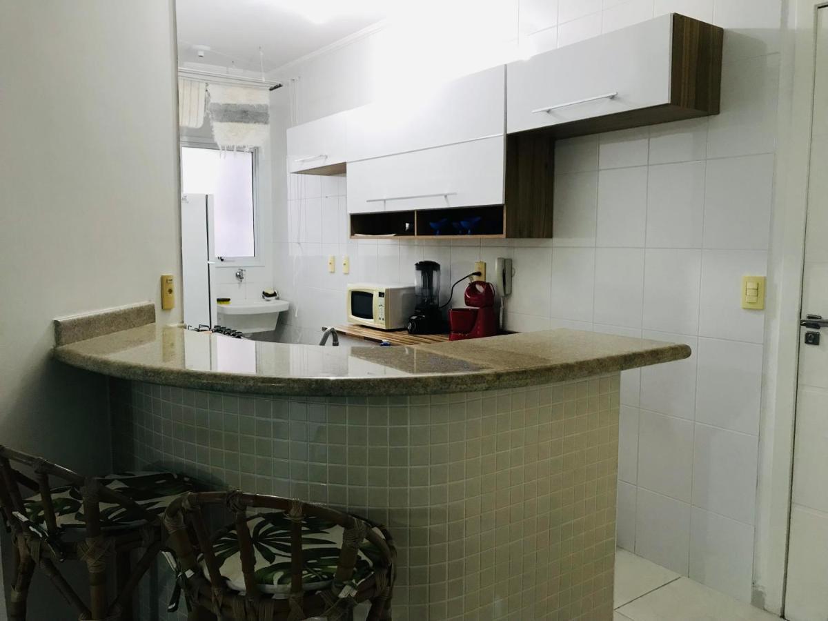 Apartamento Pe Na Areia Frente Para O Mar E Piscina Na Prainha 까라과따뚜바 외부 사진